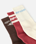 Icons Of Surf Sock 3-Pk