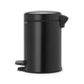 Brabantia 5 Litre New Icon Pedal Bin - Black