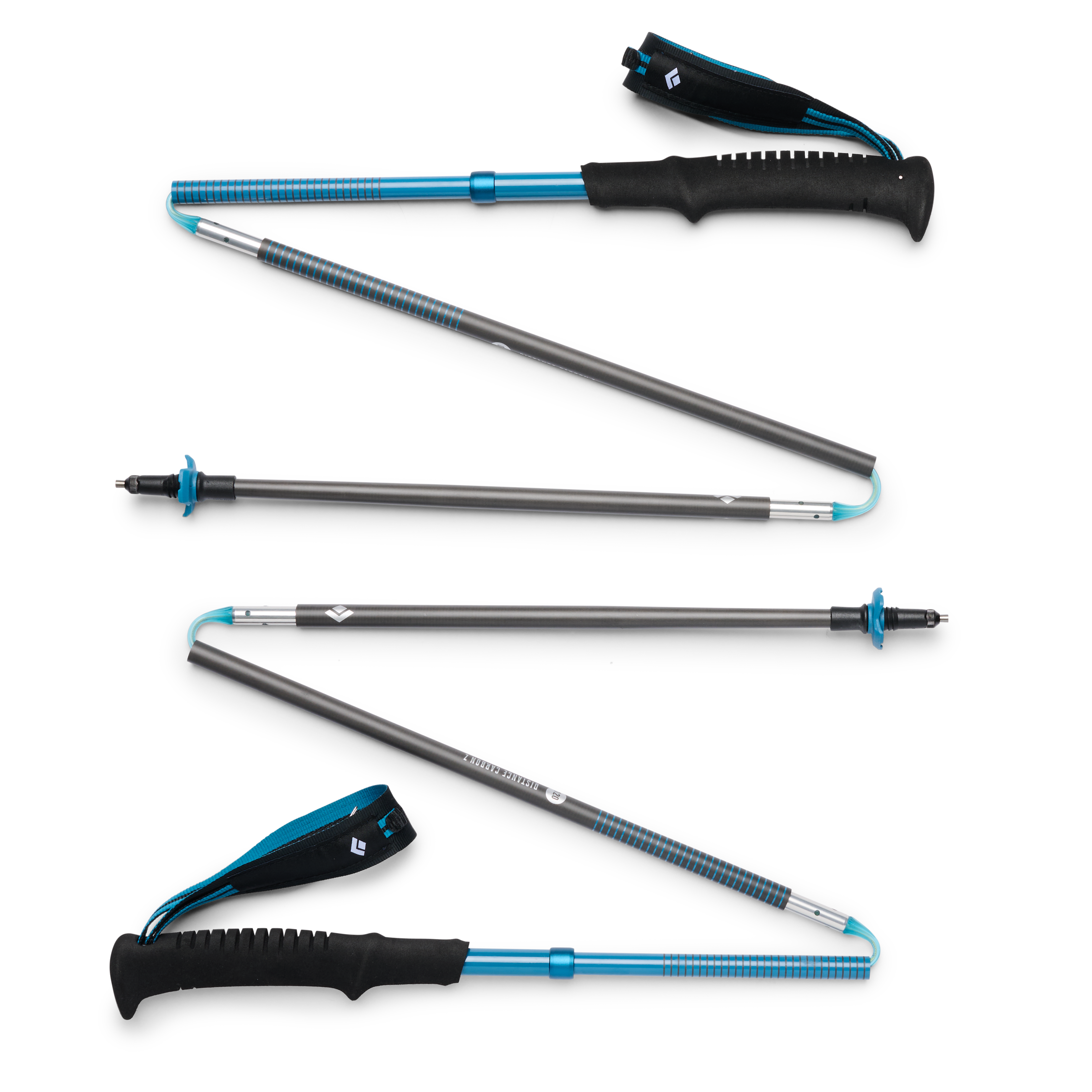 Distance Carbon Z Poles - 130cm Desert Sky