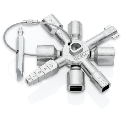 Knipex TwinKey Shut-off Key Systems Key