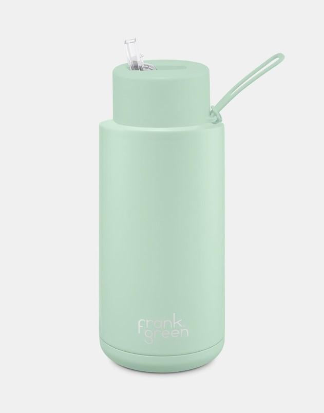 34oz Bottle with Straw - Mint Gelato
