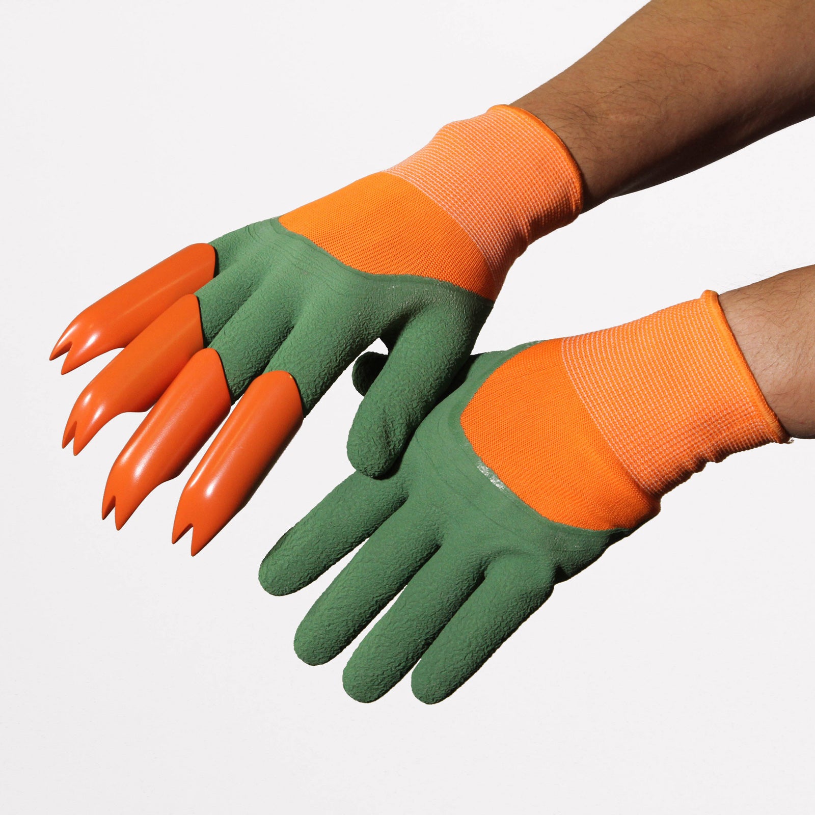 Yard Hands Garden Gloves All in One Garden and Gloves Green