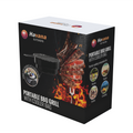 Havana Outdoors 2-IN-1 BBQ Grill Cooler Combo Set Outdoor Camping Picnic / One Size - Black