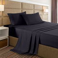 Royal Comfort 2000 Thread Count Bamboo Cooling Sheet Set Ultra Soft Bedding / King Single - Charcoal