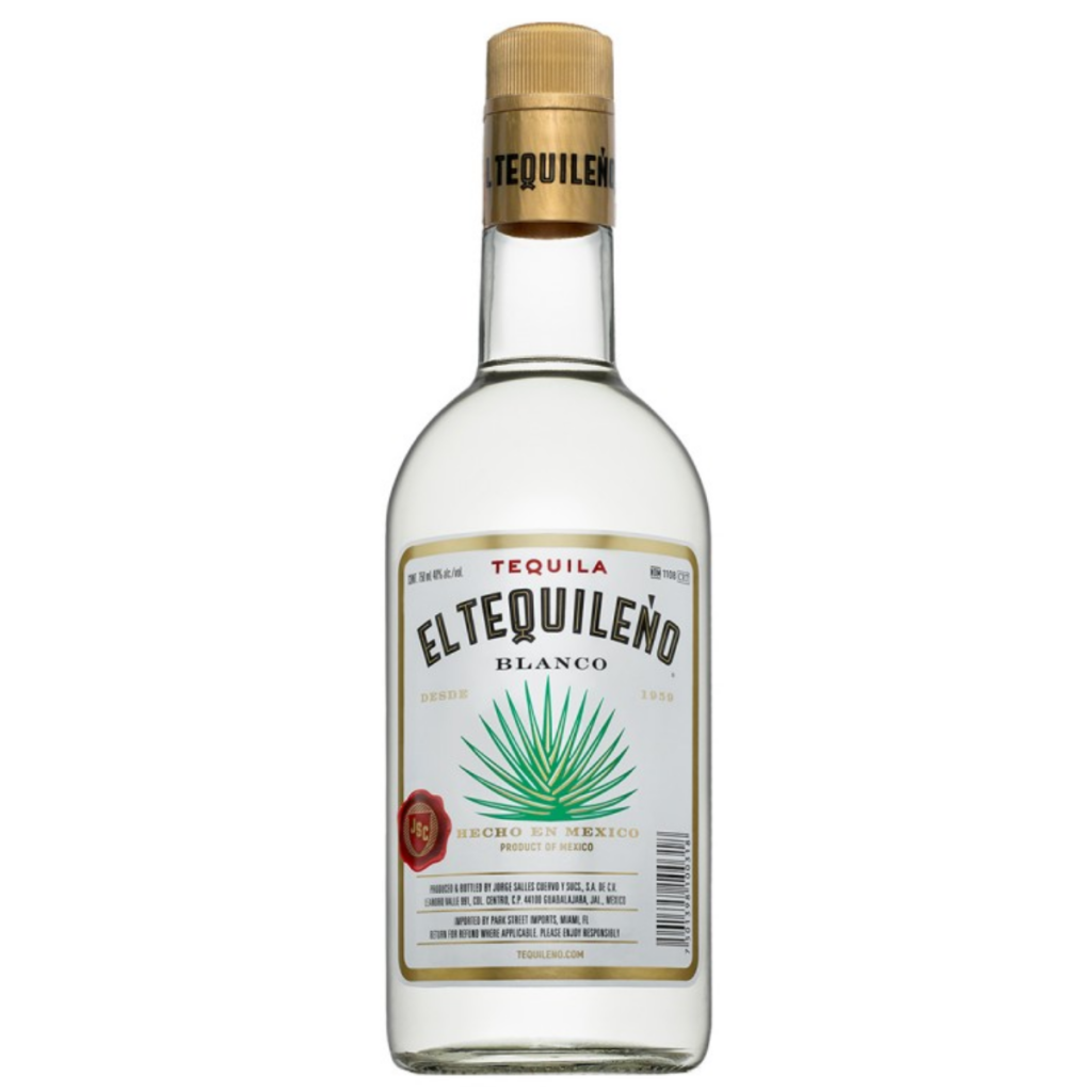 El Tequileño Blanco Tequila 750 ml