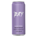 Ray Black Cherry Hard Seltzer Can 330 ml (Pack of 16)