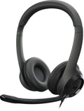 Logitech H390 USB Computer Headset (Black)