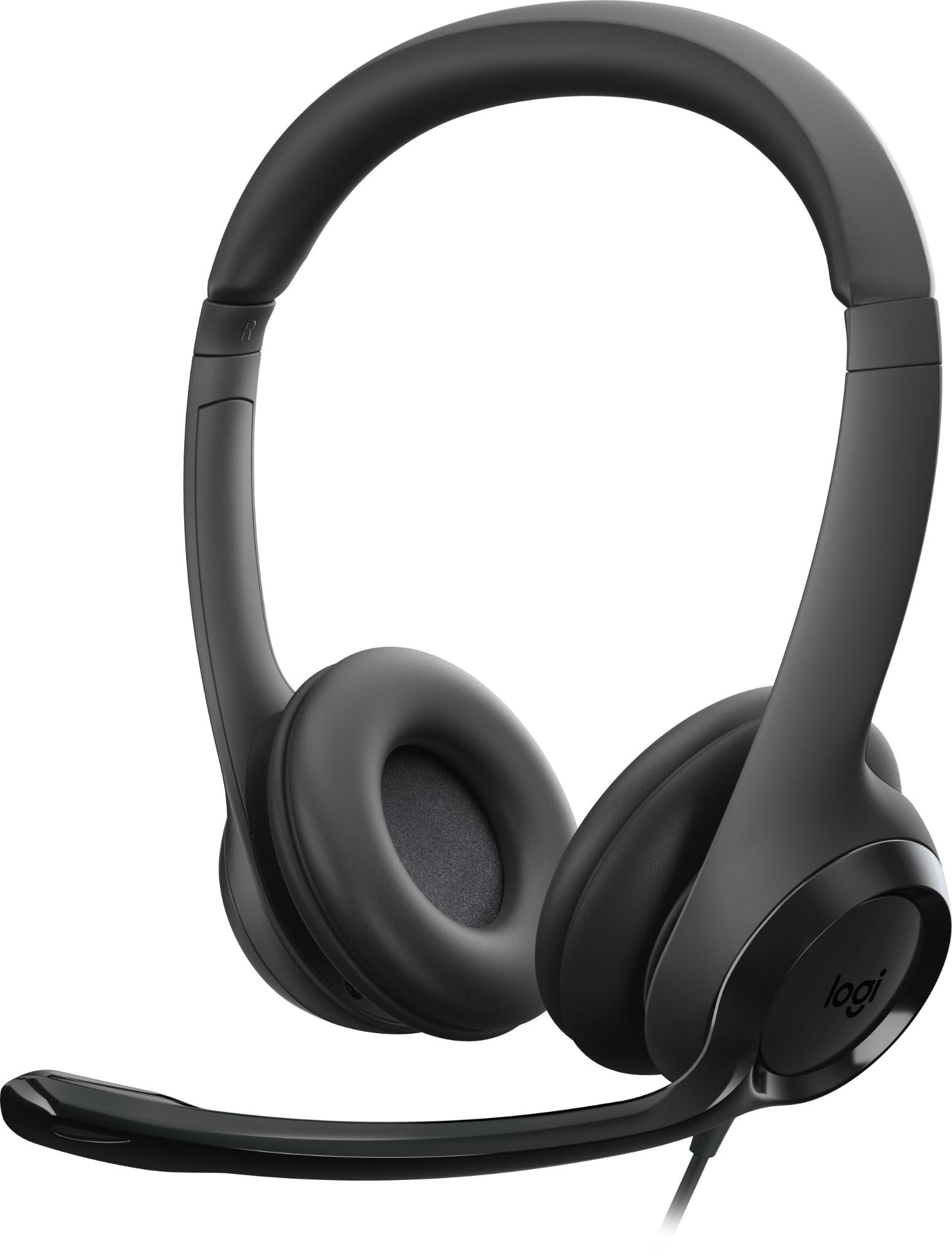 Logitech H390 USB Computer Headset (Black)