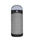 MURRAY HOODED JUMBO SLEEPING BAG 240X90CM 0 TO -5C