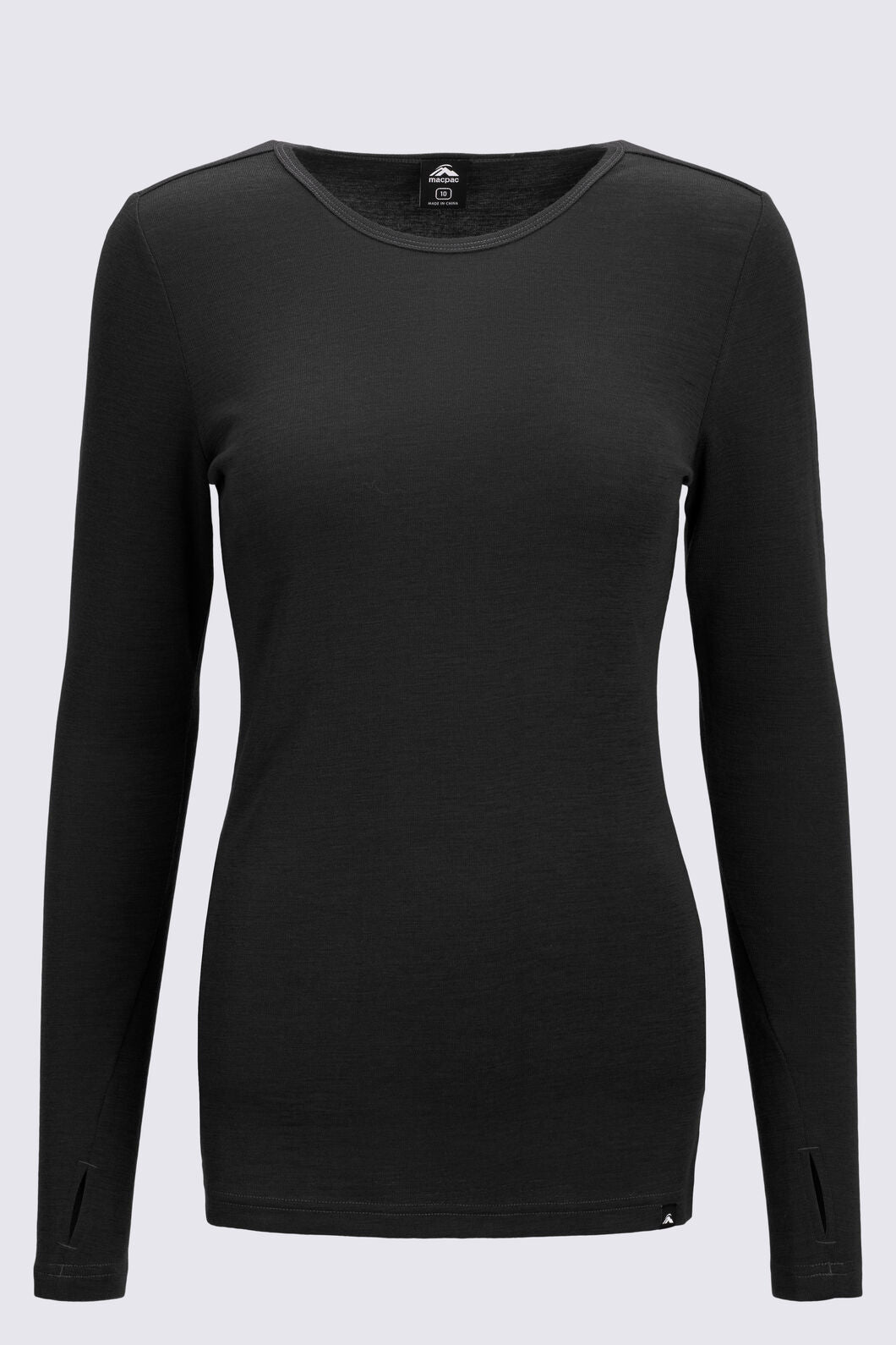 Macpac Merino 220 Long Sleeve Top - Womens - 14