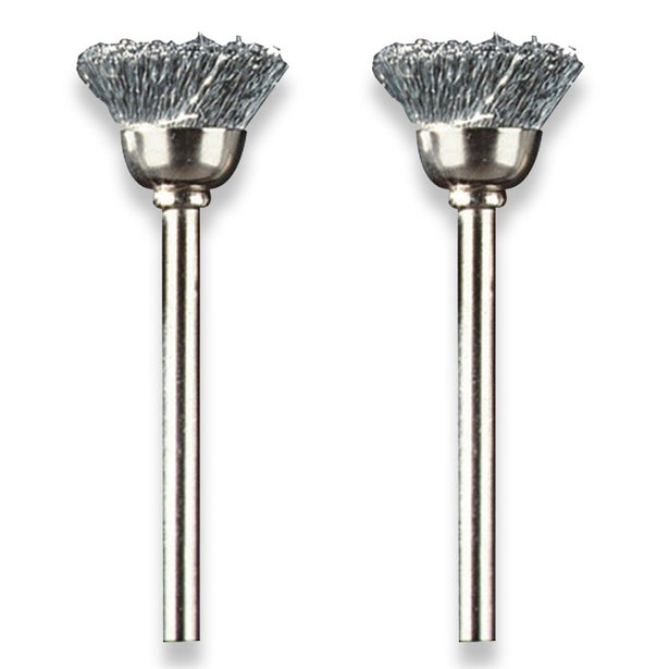 Dremel Carbon Steel Brush 13mm 2 Pack