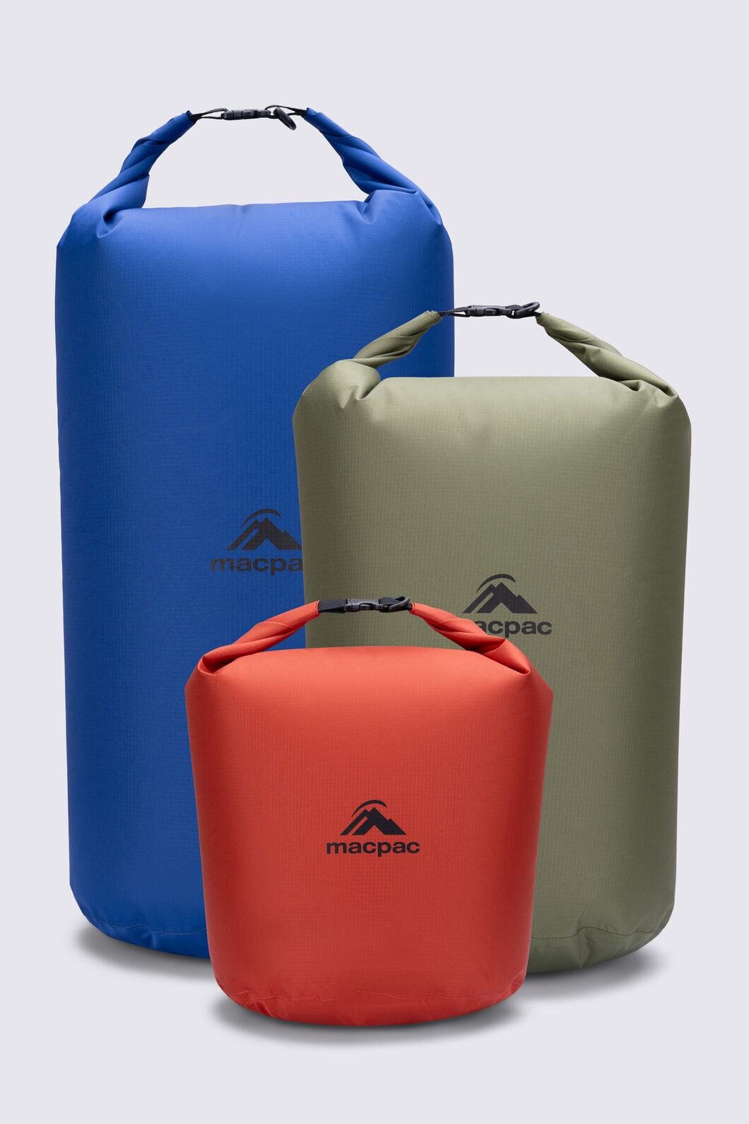 Macpac Dry Bag 3 Bag Combo 15/20/25 Litre Lightweight