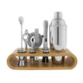 Avanti 10 Piece Bar Set With Bamboo Stand