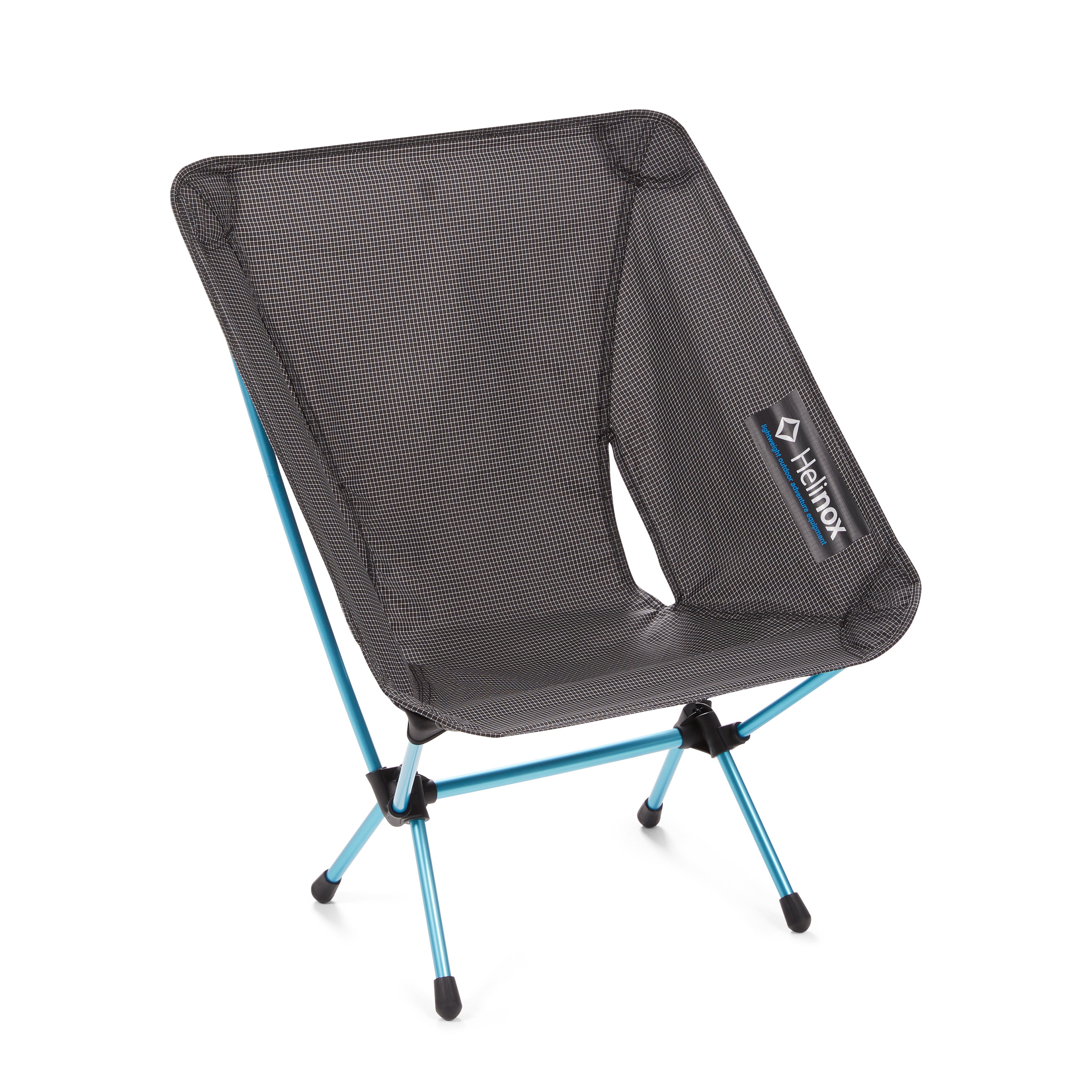 Chair Zero Black with Blue Frame