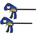 Irwin Quickgrip Bar Mini-Clamp 150mm 2 Pack 63kg