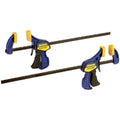 Irwin Quickgrip Bar Mini-Clamp 300mm 2 Pack 63kg