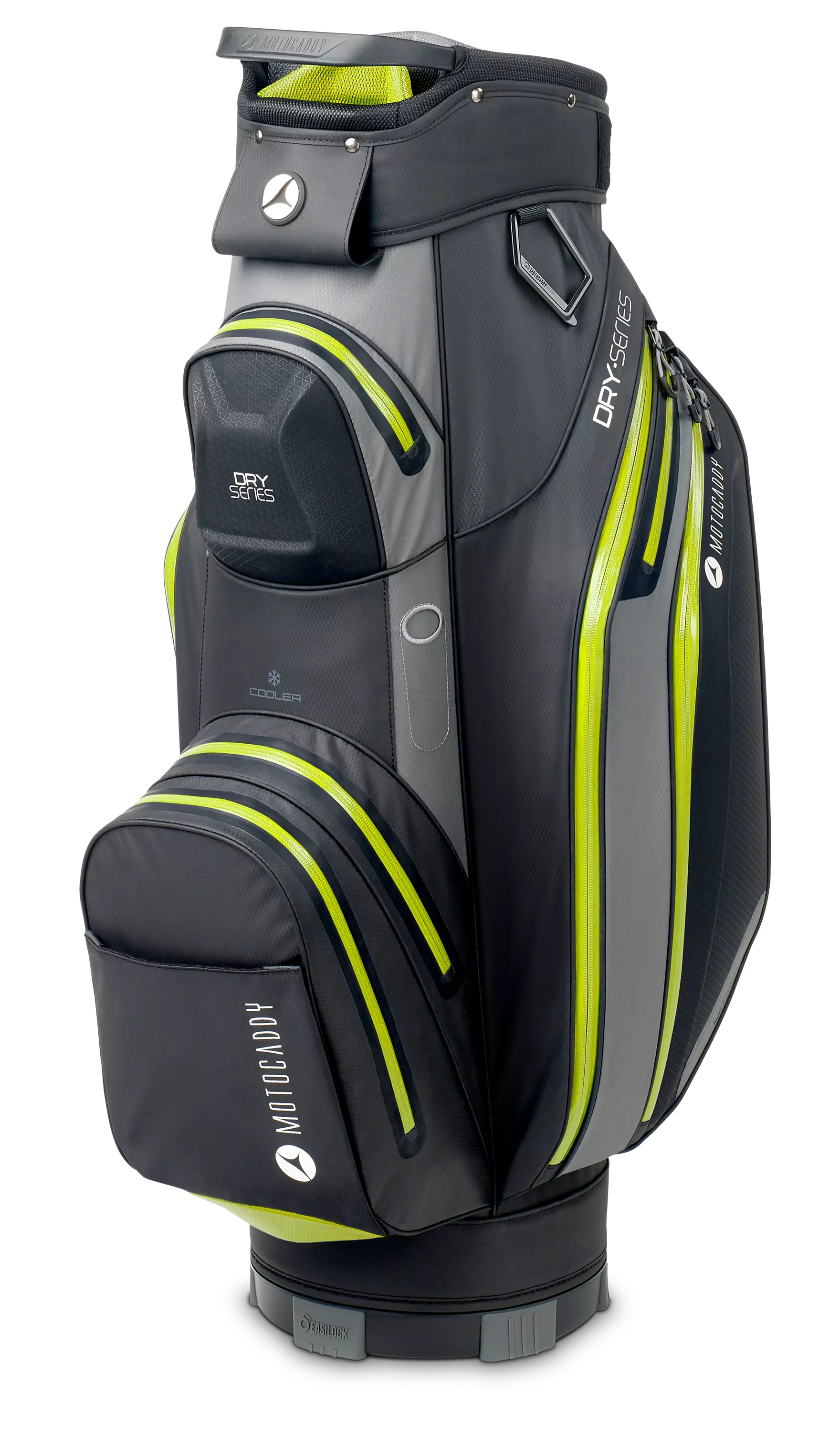 2025 Dry Series Cart Bag (Black/Lime)