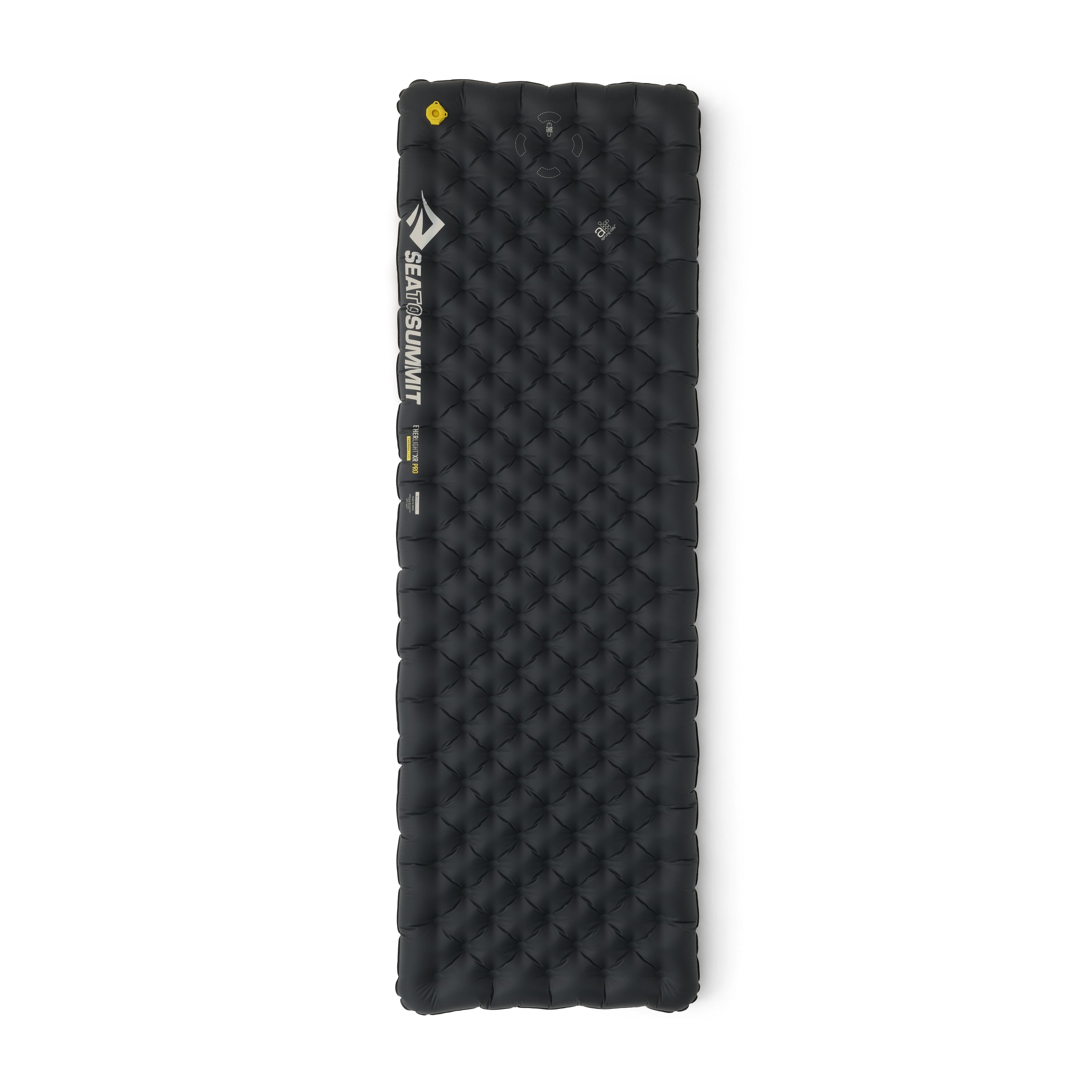 Ether Light XR Pro Insulated Air Mat - Large Rectangular Pirate Black