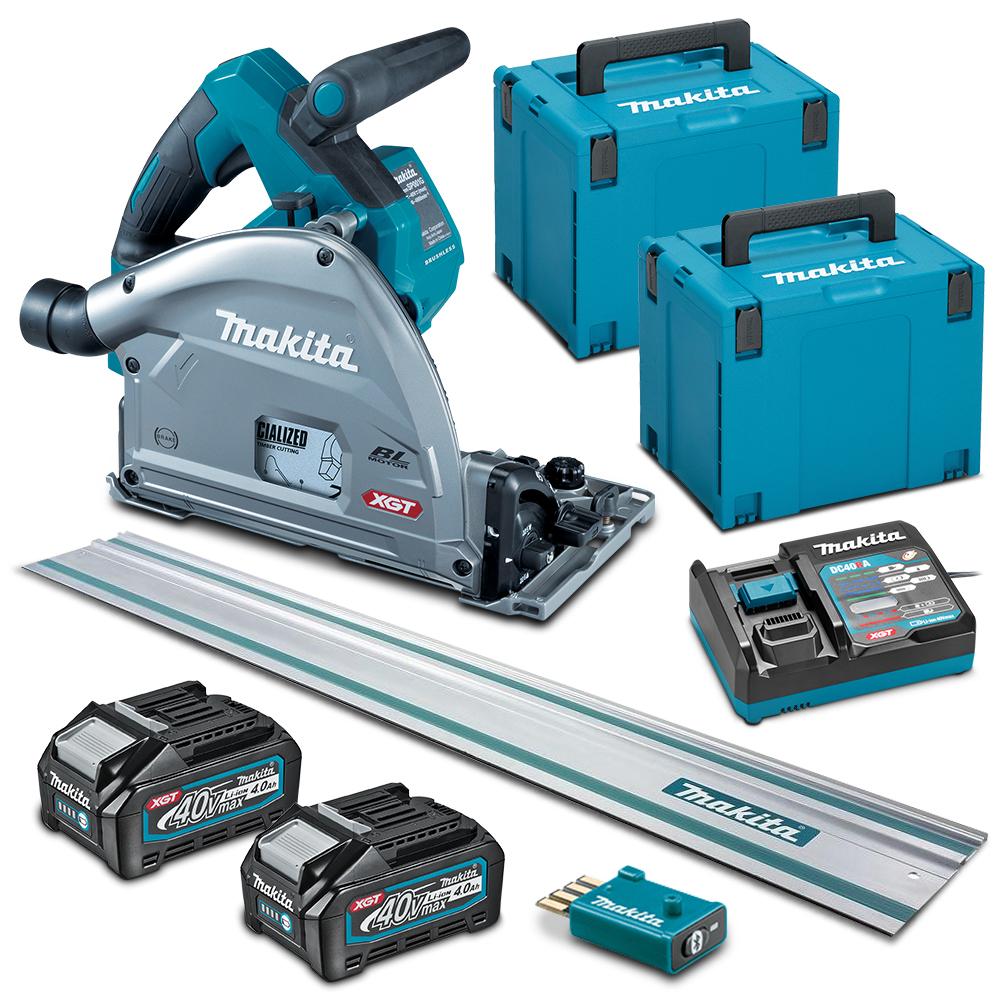 Makita Plunge Saw 165mm BL 40VSP001GM201T Kit