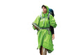 Nylon Tarp Poncho - One Size Green