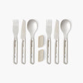 Detour Stainless Steel Cutlery Set - [6 Piece] Stainless Steel