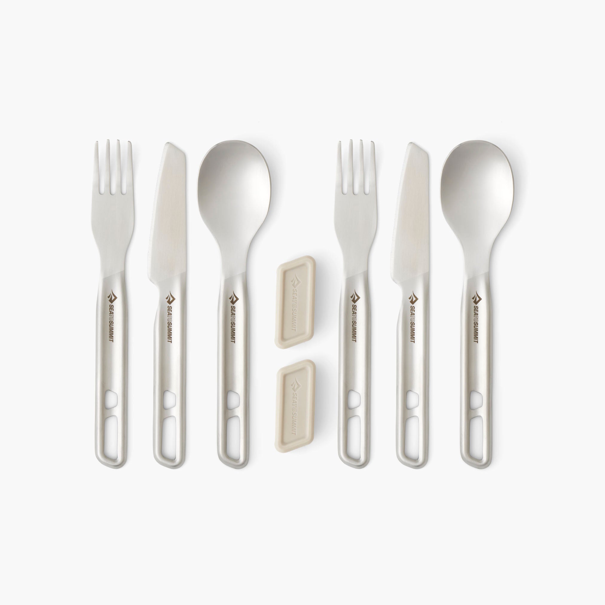 Detour Stainless Steel Cutlery Set - [6 Piece] Stainless Steel