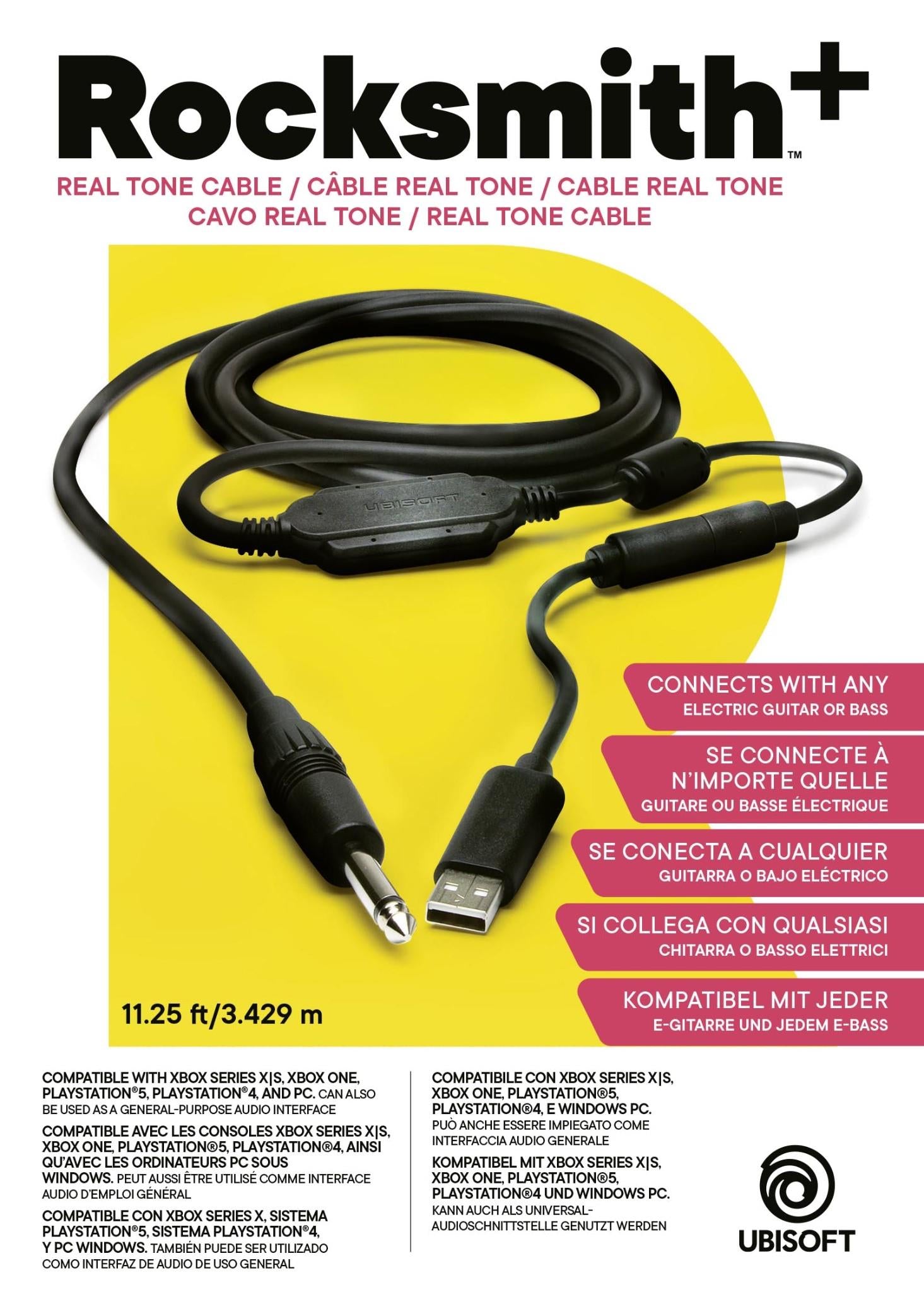 Rocksmith+  Real Tone Guitar Cable
