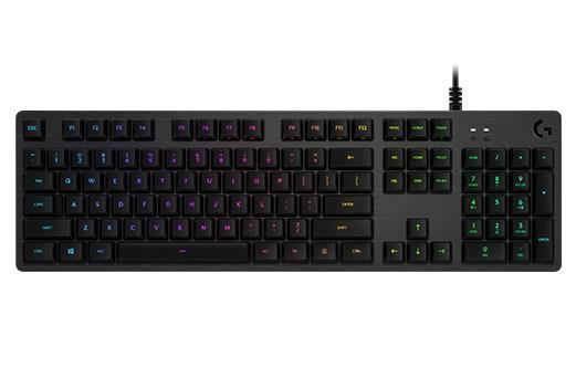 Logitech G512 CARBON LIGHTSYNC RGB Mechanical Gaming Keyboard (GX Blue Switch)