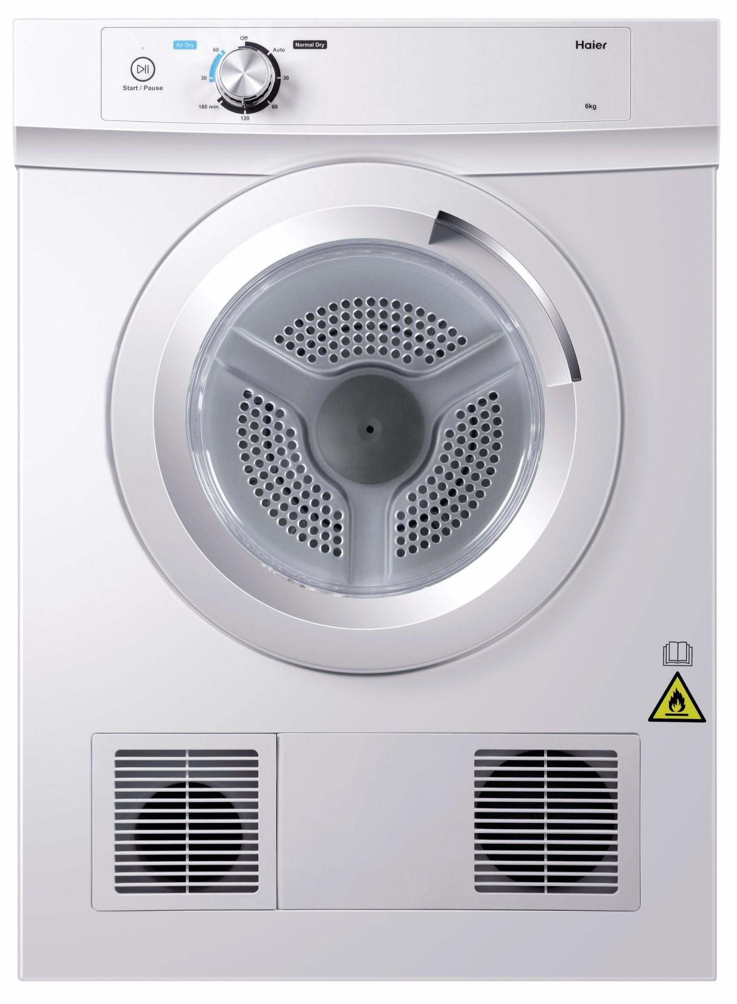 Haier HDV60A1 6kg Sensor Vented Dryer