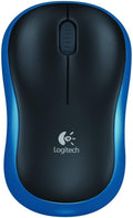 Logitech M185 Wireless Mouse (Blue)