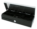 VPOS CDDIECFLIP Cash Drawer Fliptop 6 Note 8 Coin 24V (Black)