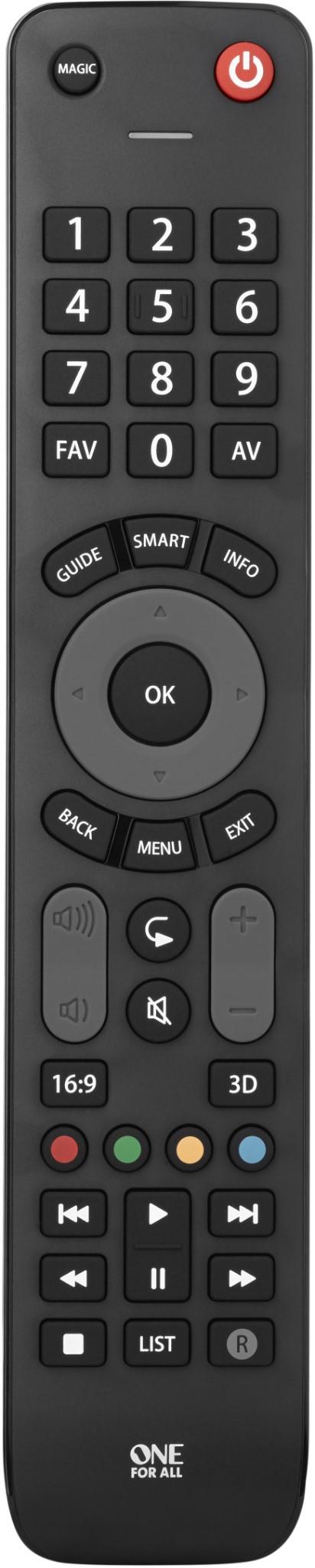 One For All Evolve TV Universal TV Remote