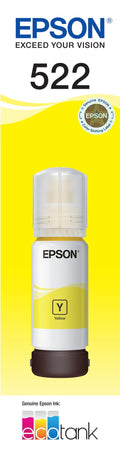 Epson T522 EcoTank Ink Bottle (Yellow)