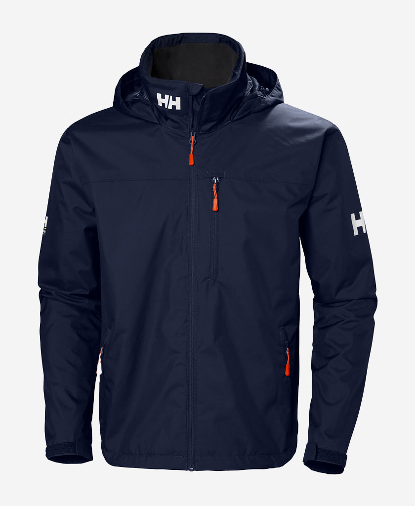 Mens Crew Hooded Jacket - Navy