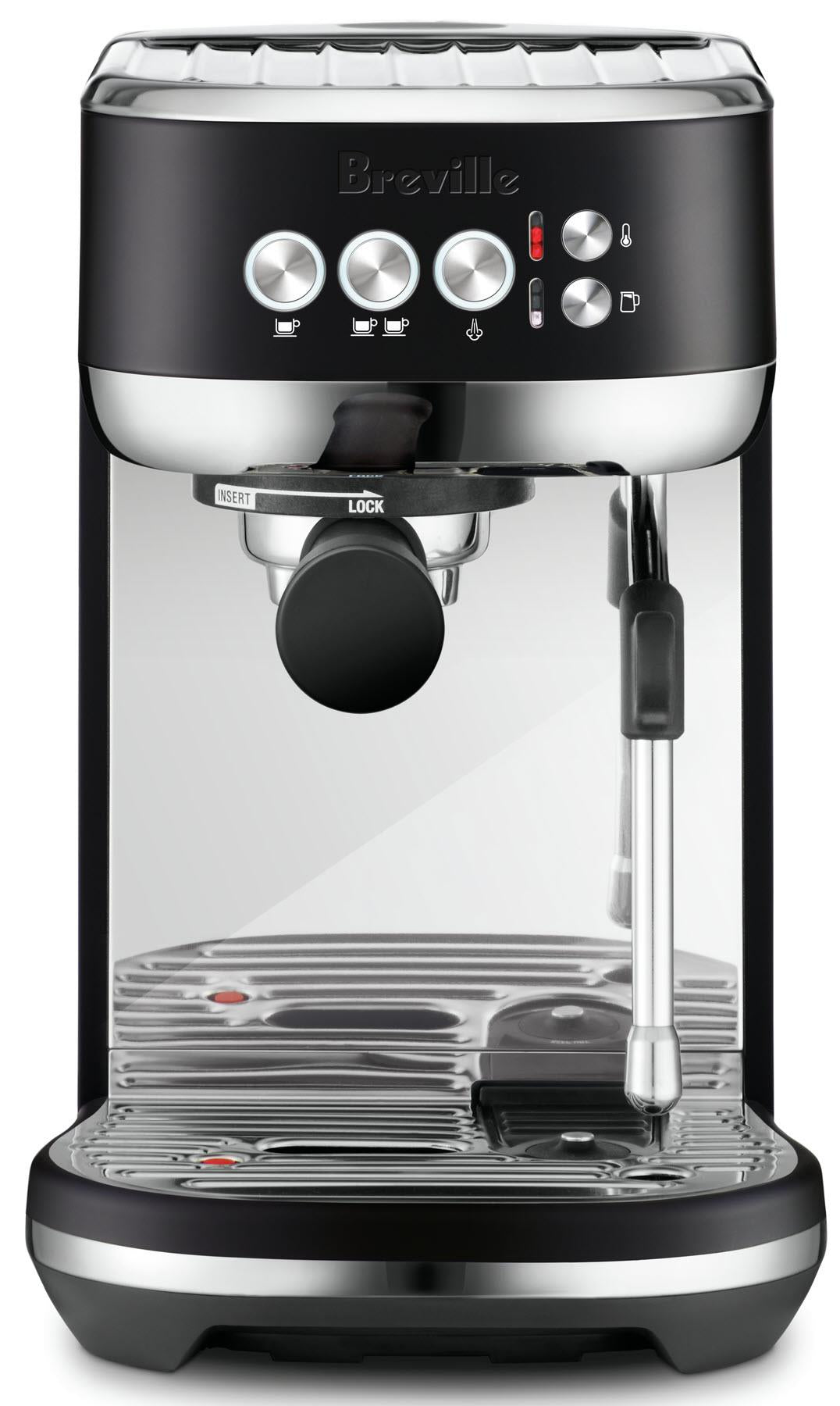 Breville Bambino Plus Espresso Coffee Machine (Black Truffle)