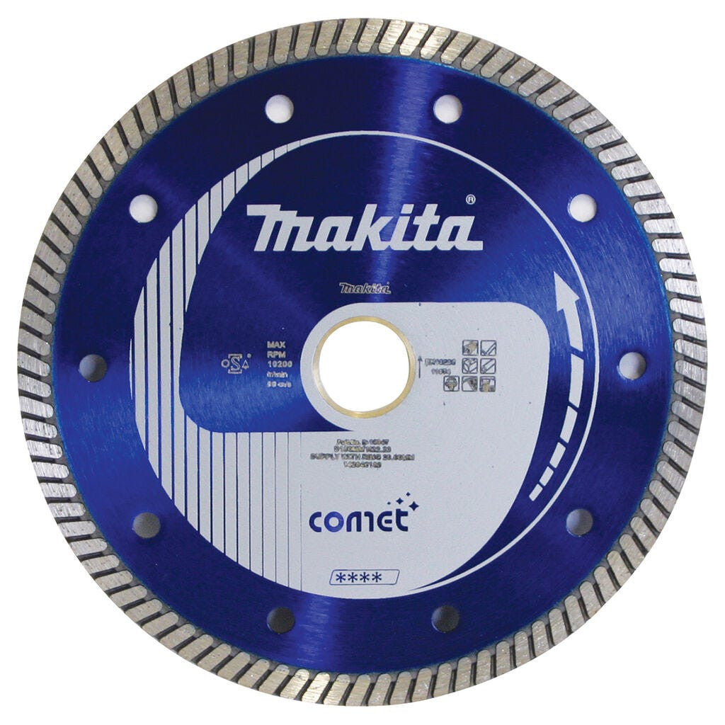 Makita Diamond Blade Comet Turbo Rim 150mm