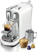 Breville Nespresso Creatista Plus Coffee Machine (Sea Salt White)