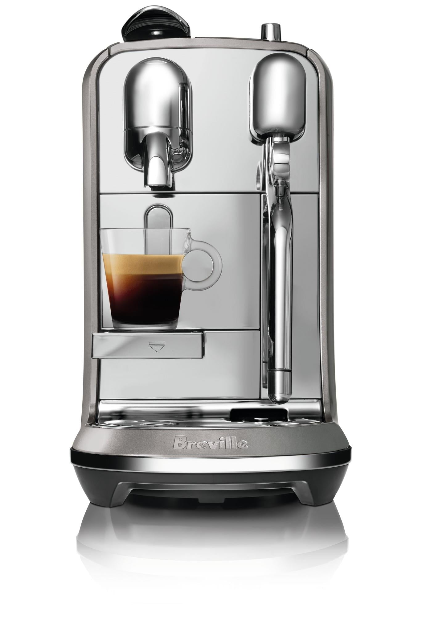 Breville Nespresso Creatista Plus Coffee Machine (Smoked Hickory)