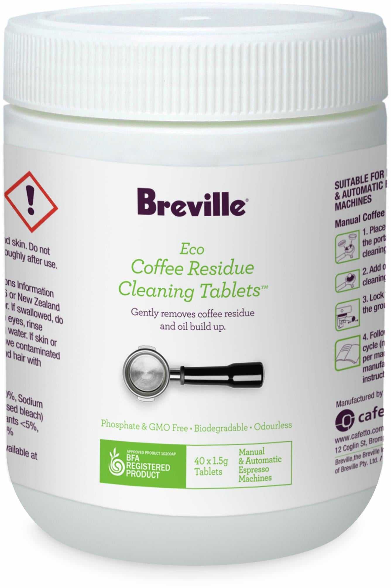 Breville Eco Coffee Residue Cleaner 40 pack