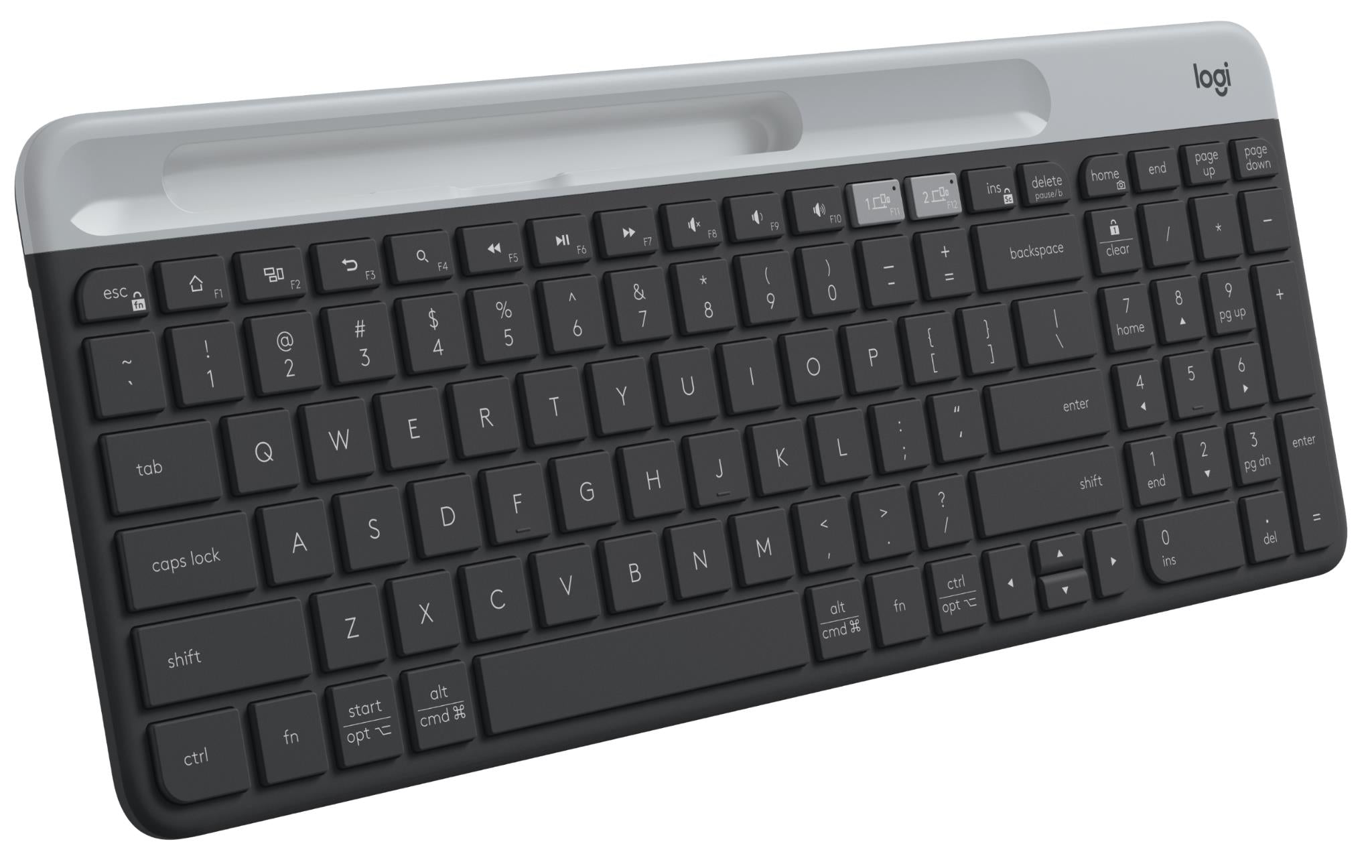 Logitech K580 Slim Multi-Device Wireless Keyboard (Graphite)