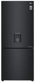 LG GB-W455MBL 420L Bottom Mount Fridge (Matte Black)