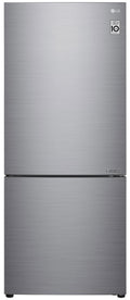 LG GB-455PL 420L Bottom Mount Fridge (Stainless Steel)