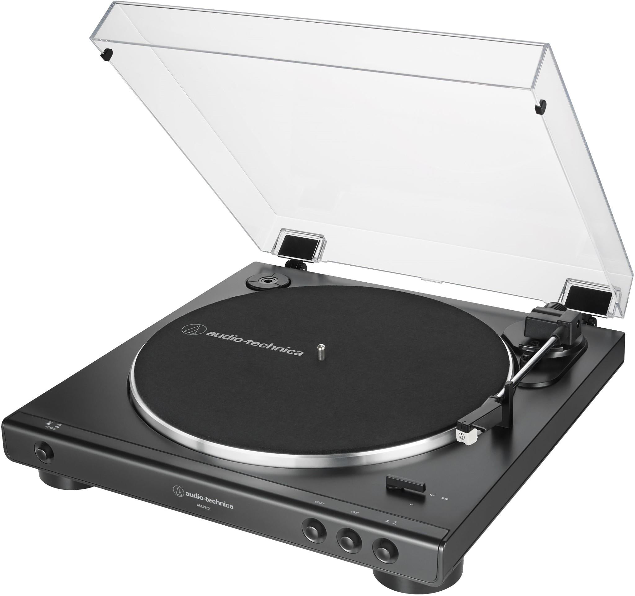 Audio-Technica LP60X Fully Automatic Turntable (Black)