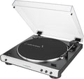 Audio-Technica LP60XBT Fully Automatic Belt Drive Stereo Bluetooth Turntable (Black/White)