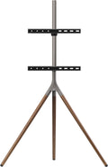One For All Designer 32'-65' TV Stand (Walnut/Gunmetal)