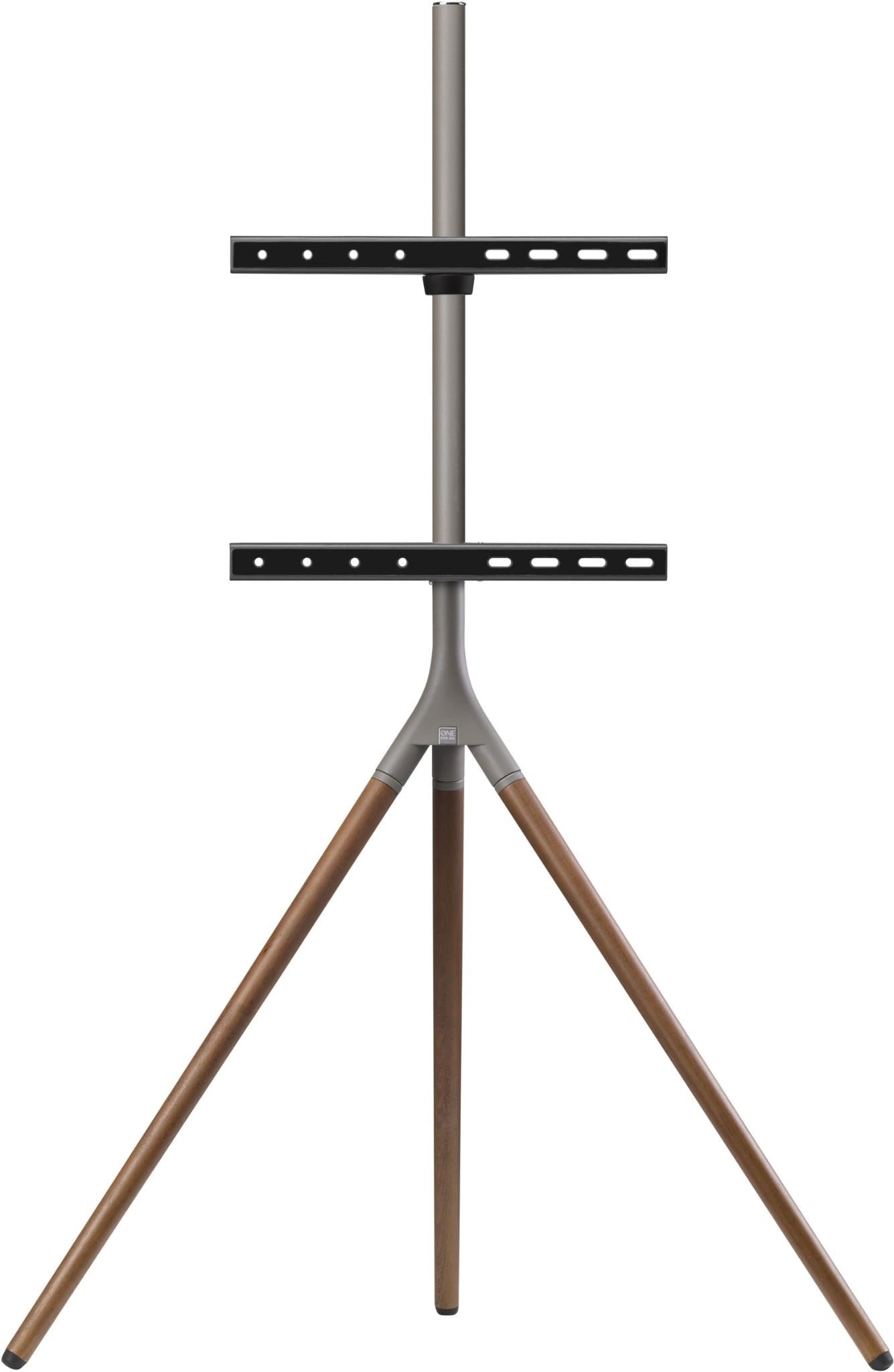 One For All Designer 32'-65' TV Stand (Walnut/Gunmetal)