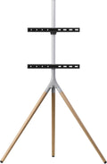 One For All Designer 32'-65' TV Stand (Oak/Silver)