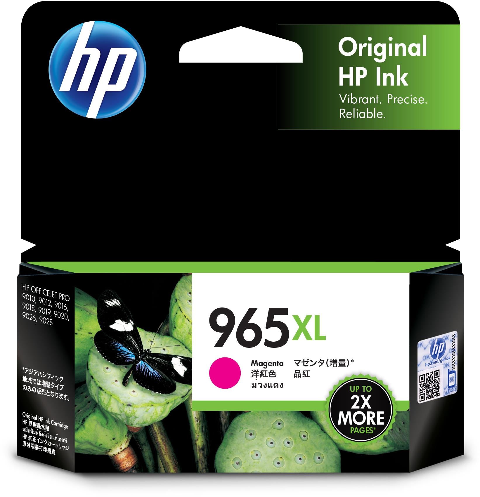 HP 965XL High Yield Original Ink Cartridge (Magenta)