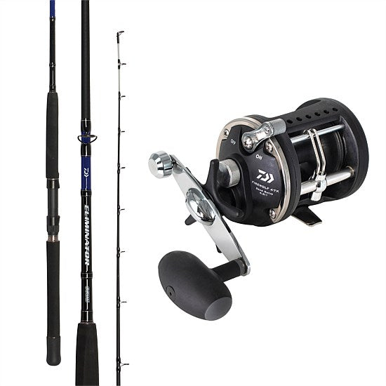 DAIWA FIREWOLF 47H / ELIMINATOR 702HB 10KG BOAT 7FT