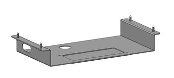 Spacepole MSSPSPEONE20802 Mount for HP Engage Hub (Black)